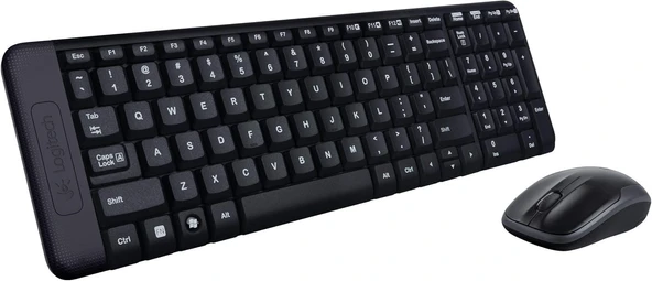 logitech MK220 Kablosuz Türkçe Klavye Mouse Seti Siyah ürün görseli 1