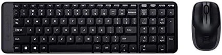 logitech MK220 Kablosuz Türkçe Klavye Mouse Seti Siyah - Resim 5