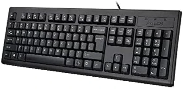A4-TECH KM-720/USB/F Siyah Multimedia TR Kablolu Klavye ürün görseli 1