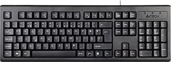A4-TECH KM-720/USB/F Siyah Multimedia TR Kablolu Klavye - Resim 5