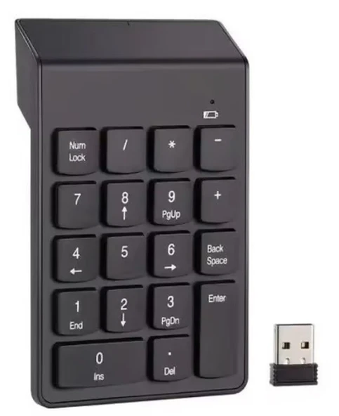 Hadron Hdx2504 Kablosuz Numerik Klavye Siyah - Resim 3