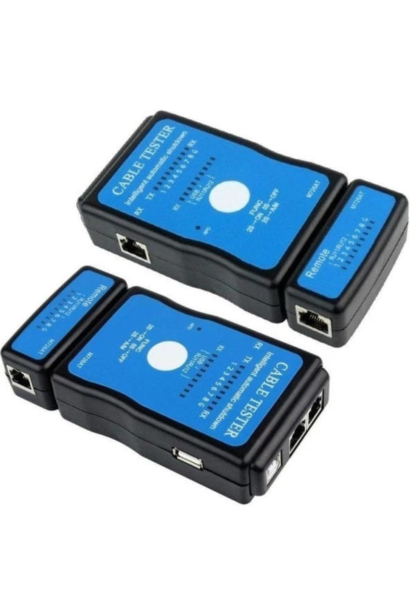 Nvd-68rj-45-11-12+usbyazıcı Kablo Test Cihazı Multi Modüler Kablo Ölçüm Cihazı ürün görseli 1