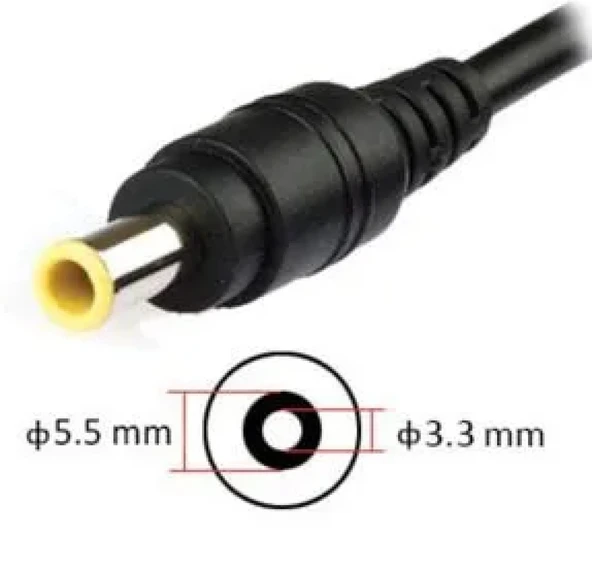 Nvd-yd9 5,5x3,0 Samsung İğneli Adaptör Dc Kablo 5.5x3.0 Samsung Uyumlu Adaptör Tamir Kablo ürün görseli 1