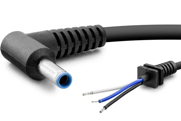 Notebook Adaptör Tamir Kablosu 4.5X3.0 L Tip HP 150W 1.2m Siyah HDX5565 ürün görseli 1