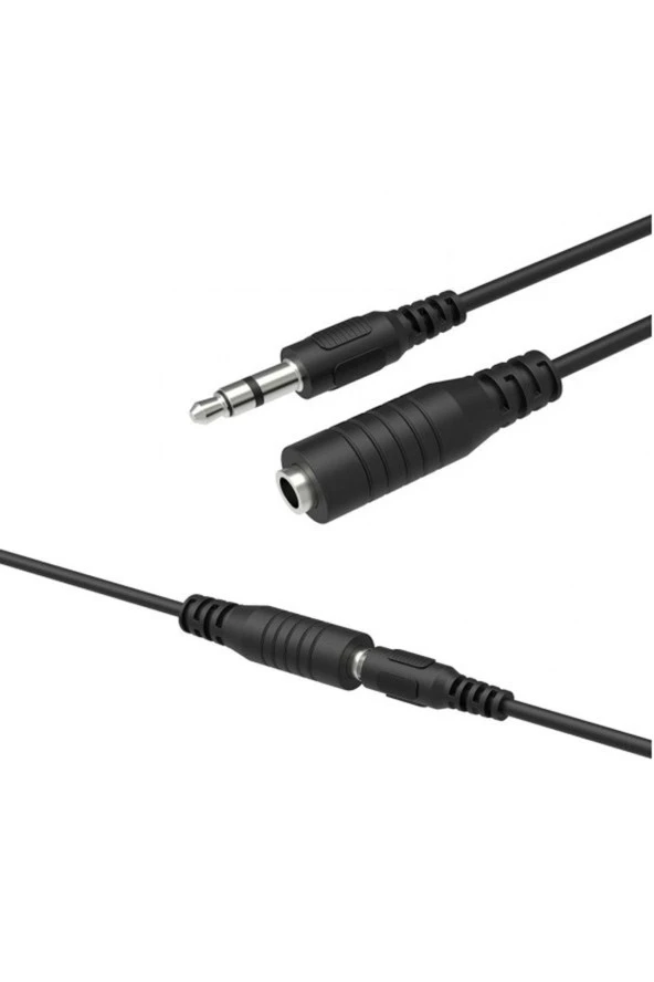 NAVİDATA 10 Metre Stereo Uzatma Kablosu Aux uzatma kablo erkek dişi 3.5mm Ses Kablosu 10m aux kablo ürün görseli 1