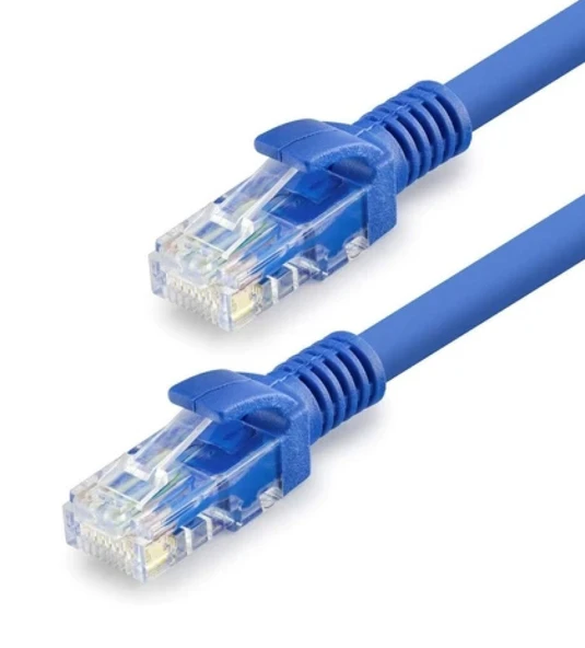 HERZ 1M CAT6 KABLO 23AWG 1 METRE CAT6 KABLO PATCH KABLO MAVİ ürün görseli 1