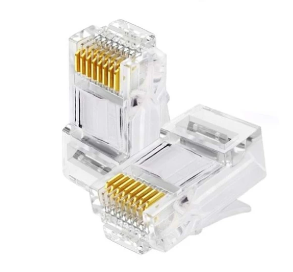Concord C-5545 Rj45 Konnektör Cat5 100lü Paket Jack CONCORD C-5545 RJ-45 Cat5 Jack 100 Ad. ürün görseli 1