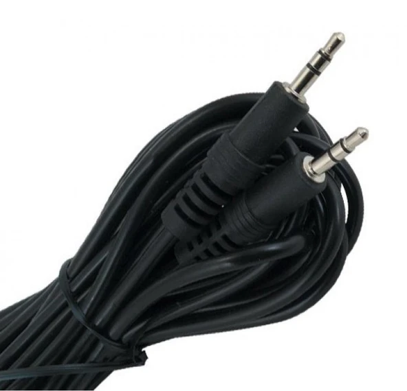 NAVİDATA 3.5mm 5M aux Kablo Stereo Erkek Erkek 5 Metre AUX Kablosu ürün görseli 1