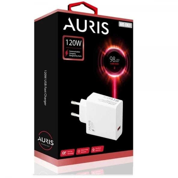 AURIS ARS-CH37 120W SALİSELİ ŞARJ BAŞLIK - Resim 2