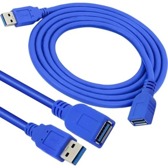 QPORT USB 3.0 3 METRE USB UZATMA KABLOSU Q-UZ3030 3M USB UZATMA KABLO ürün görseli 1