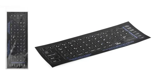 Hadron F Klavye Stıcker Tuş Takımı Türkçe F Siyah HDX8259(HD3218F) ürün görseli 1
