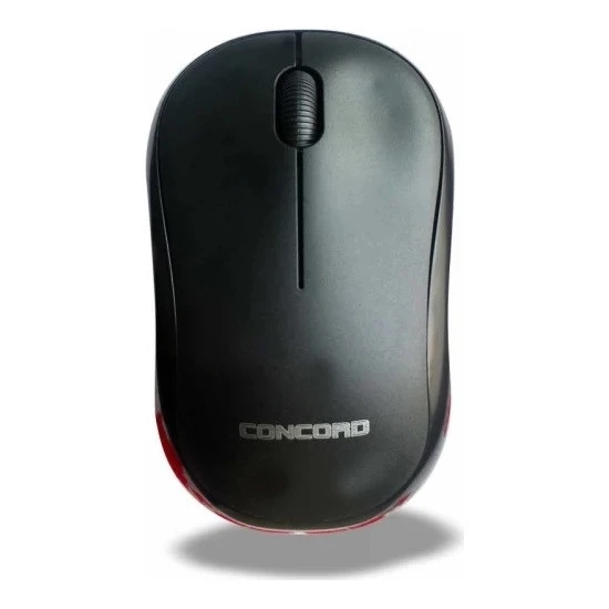 Concord C-13 2.4ghz Optik 1200DPİ Kablosuz Mouse SİYAH ürün görseli 1