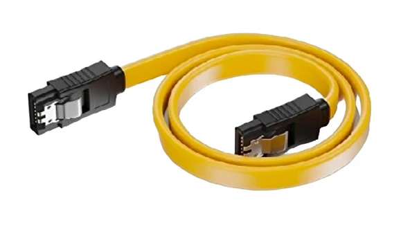 50cm Kilitli Sata Kablo Serial Ata Sata Data Kablo Klipsli 1 Adet ürün görseli 1