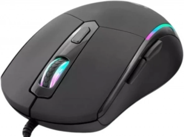 HADRON G340 Gaming Mouse 6400 DPI RGB - Siyah - Resim 2