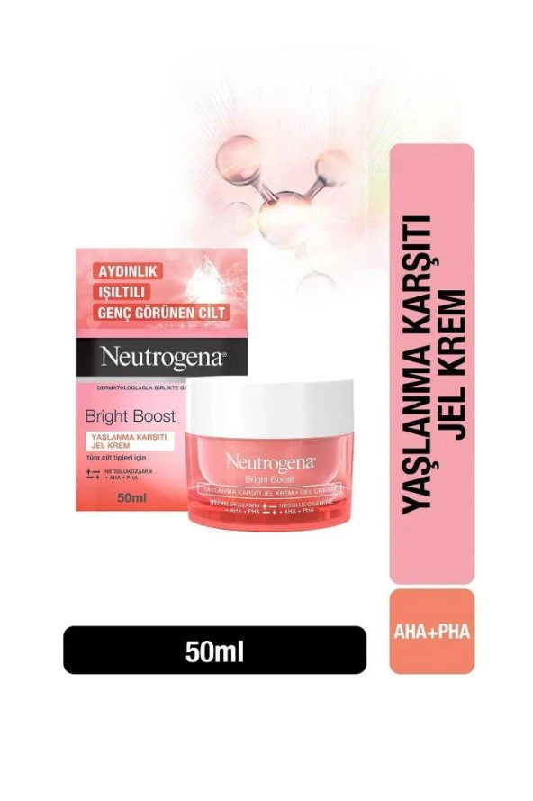 Neutrogena Bright Boost Yaşlanma Karşıtı Jel Krem 50 ml ürün görseli 1