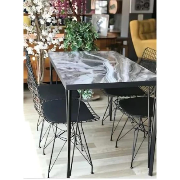 Metal Dresuar-Mutfak Masası Ayağı 80 Cm ürün görseli 1