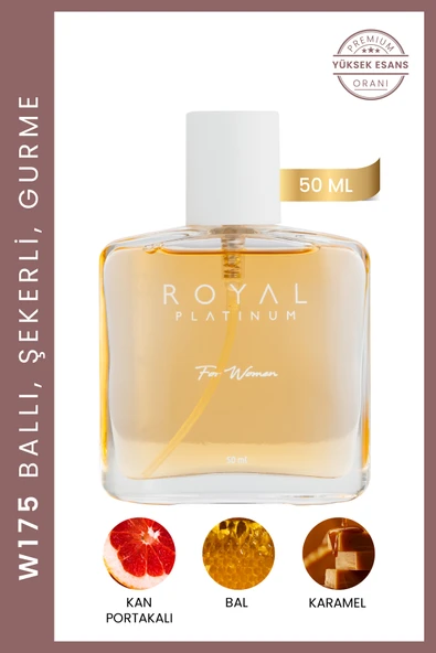 Royal Platinum W175 Kadın Parfüm Gurme Bal Karamel ürün görseli 1