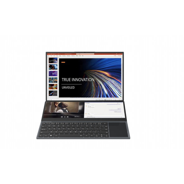 Twin-Up 2Tb Ssd 16" Core I7 Ddr4 10870H Işlemci Win11pro Çift Ssd Çift Ekran Laptop ürün görseli 1