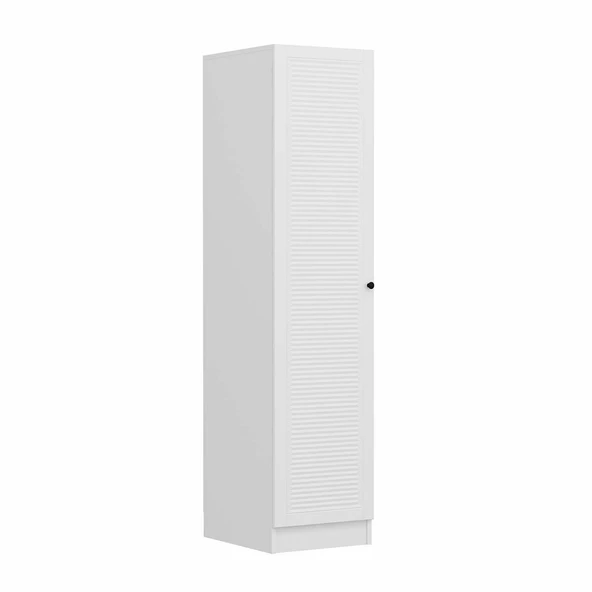 Minar Kale 190 1K Raflı Dlp Beyaz - Beyaz Panjur ürün görseli 1