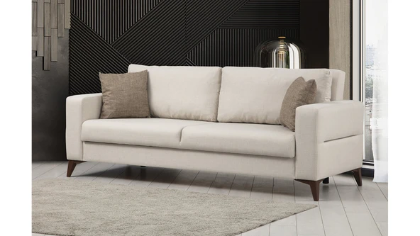 Minar Kristal 3+2 Koltuk Takımı Bej - Resim 2