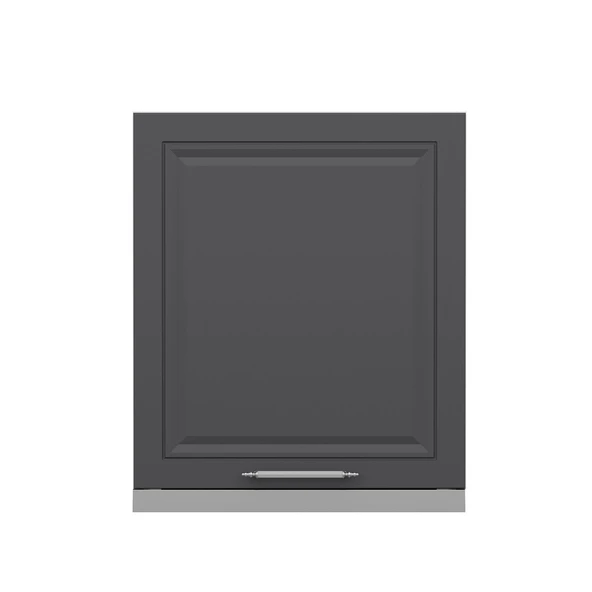 Minar Mutfak Modül Üst 1Dk 60Cm Asp Dolap Beyaz  Mebran C Antrasit ürün görseli 1