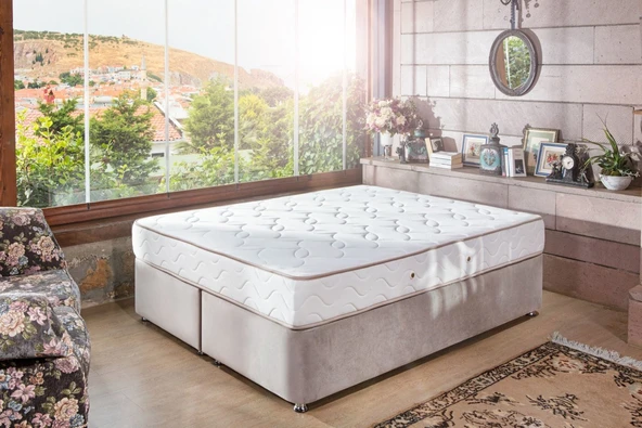 Minar Pigas Ortopedik Yatak 160X200 - Beyaz ürün görseli 1