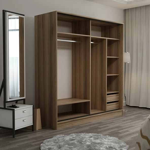 Minar Kale 2K Sürg.Dlp 180Cm Dore Antrasit Dore - Resim 4
