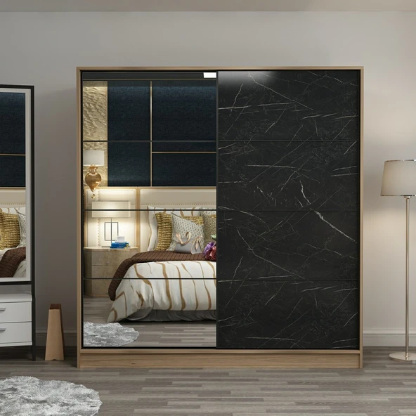 Minar Kale 210 2K Sürg Dlp 180Cm Dore Ayna Royal ürün görseli 1