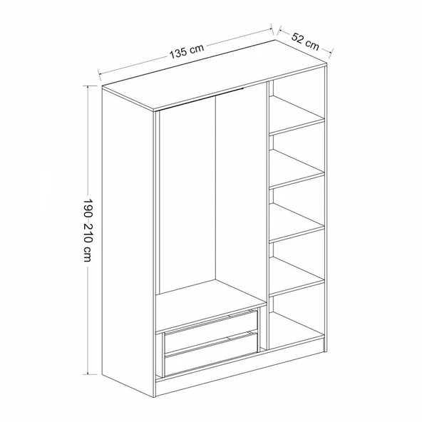 Minar Kale 210Cm 3K 2Ç Dlp Byz - Resim 8