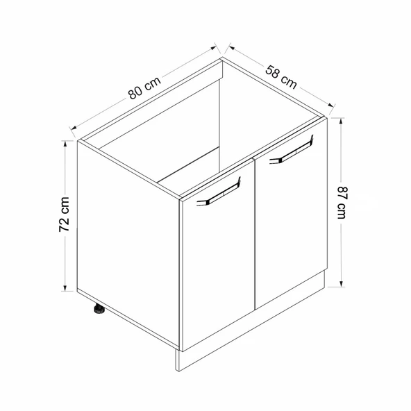 Minar Mtfk Mdl Alt 2K 80Cm Evye Dlp Byz - Resim 7