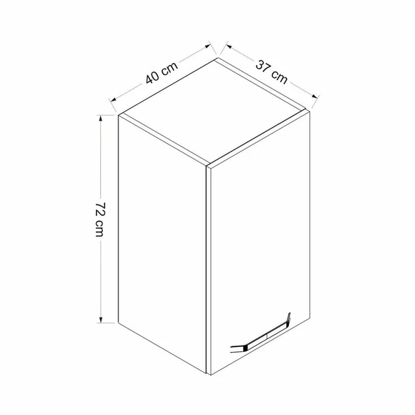 Minar Mtfk Mdl Üst 1Dk2R 40Cm Dlp Byz - Resim 8