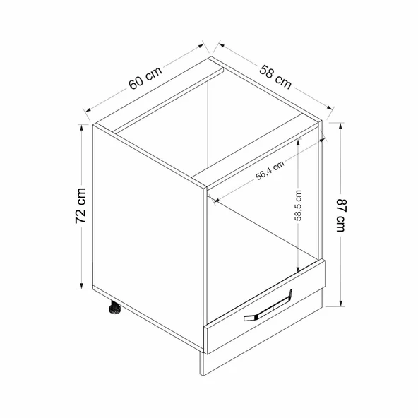 Minar Mtfk Mdl Alt 1K 60Cm Ank Dlp Byz - Resim 7