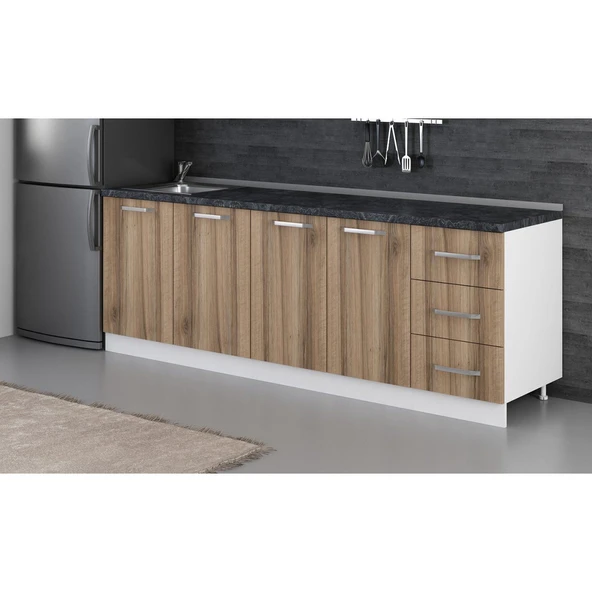 Minar 235 Cm Mutfak Dlb Byz Dore 235-D1-Alt - Resim 3