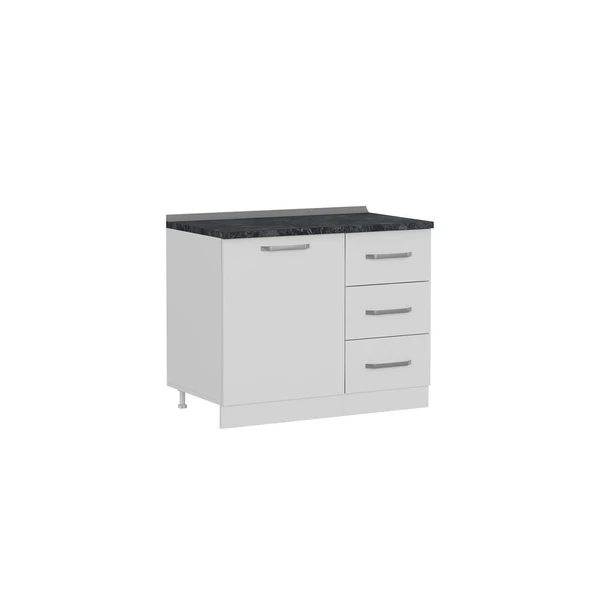 Minar 105 Cm Mutfak Dlb Byz 105-B1-Alt - Resim 4