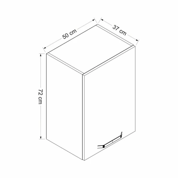 Minar Mtfk Mdl Üst 1Dk2R 50Cm Dlp Byz - Resim 8