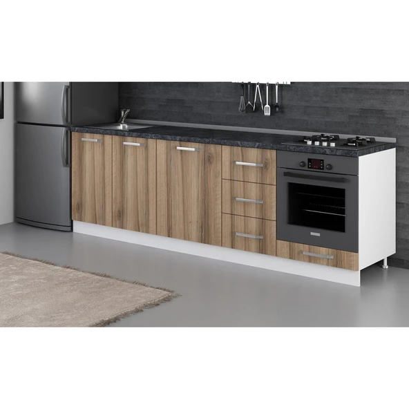 Minar 255 Cm Mutfak Dlb Byz Dore 255-D3-Alt - Resim 3
