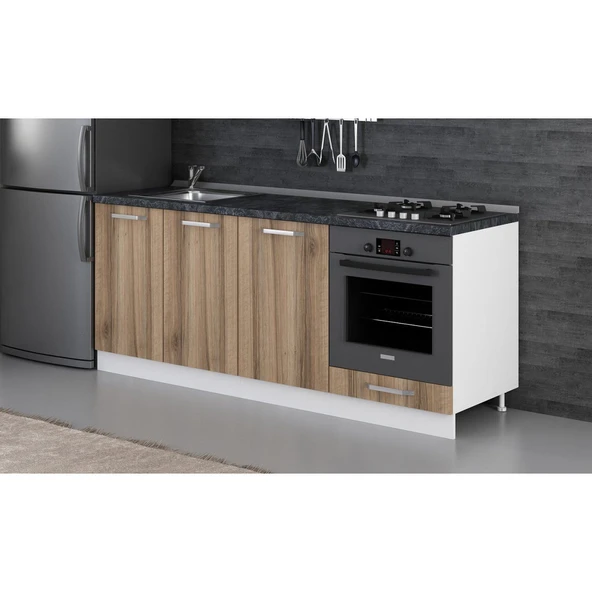 Minar 200 Cm Mutfak Dlb Byz Dore 200-D6-Alt - Resim 3