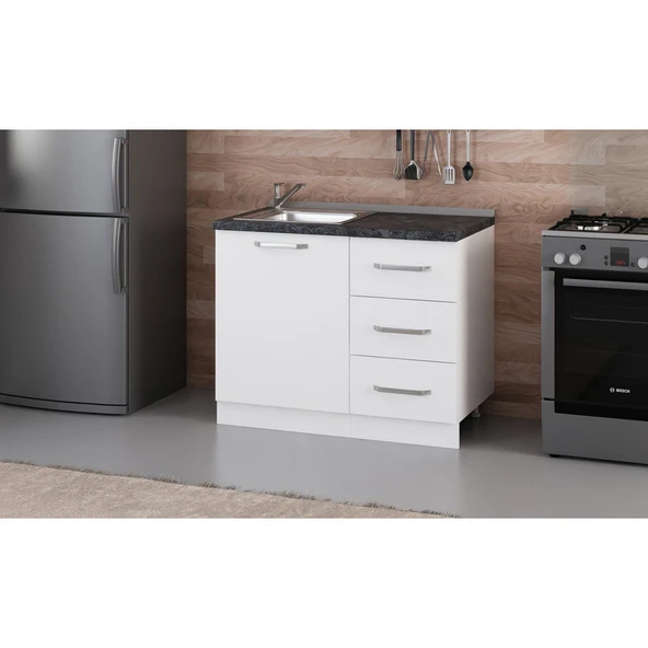 Minar 105 Cm Mutfak Dlb Byz 105-B1-Alt - Resim 2