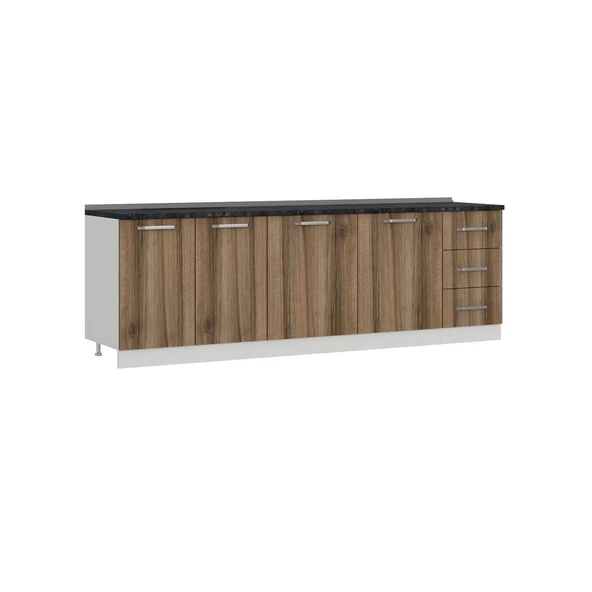 Minar 255 Cm Mutfak Dlb Byz Dore 255-D1-Alt - Resim 4