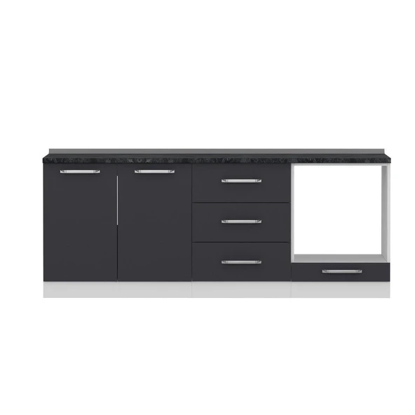 Minar 210 Cm Mutfak Dlb Byz Ant 210-A3-Alt - Resim 5