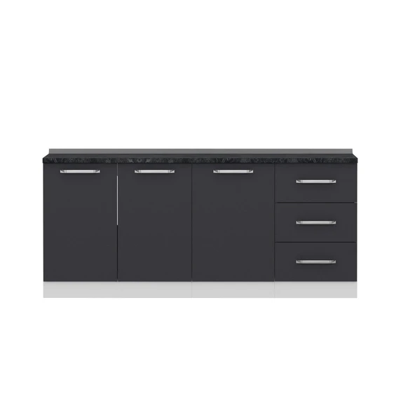 Minar 190 Cm Mutfak Dlb Byz Ant 190-A1-Alt - Resim 5