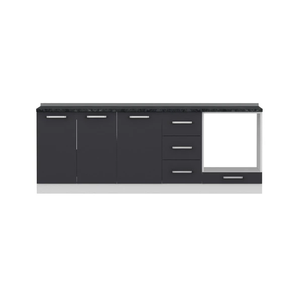 Minar 225 Cm Mutfak Dlb Byz Ant 225-A3-Alt - Resim 5