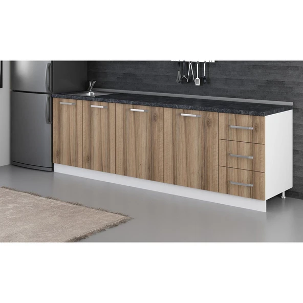 Minar 255 Cm Mutfak Dlb Byz Dore 255-D1-Alt - Resim 3