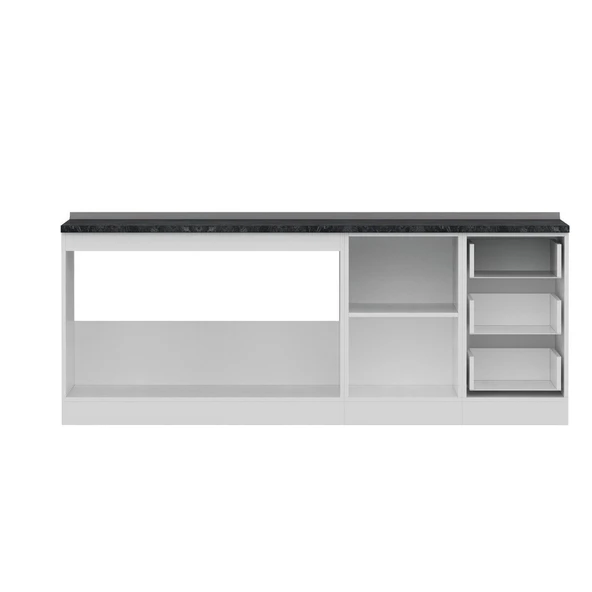 Minar 215 Cm Mutfak Dlb Byz Dore 215-D2-Alt - Resim 7