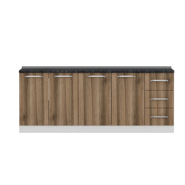 Minar 210 Cm Mutfak Dlb Byz Dore 210-D2-Alt - Resim 5