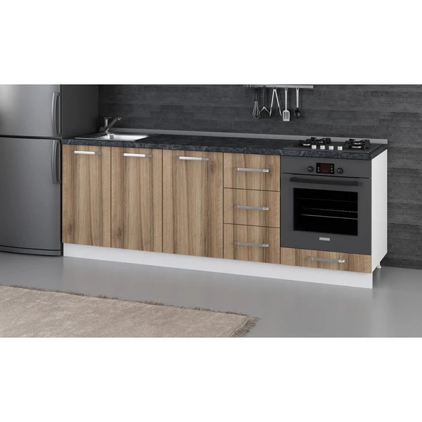 Minar 225 Cm Mutfak Dlb Byz Dore 225-D3-Alt - Resim 2