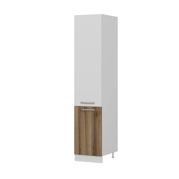 Minar 45 Cm Mutfak Boy Dolabı Beyaz Dore D45-D1 - Resim 6