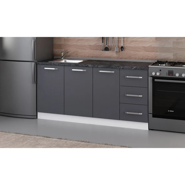 Minar 170 Cm Mutfak Dlb Byz Ant 170-A1 -Alt - Resim 2