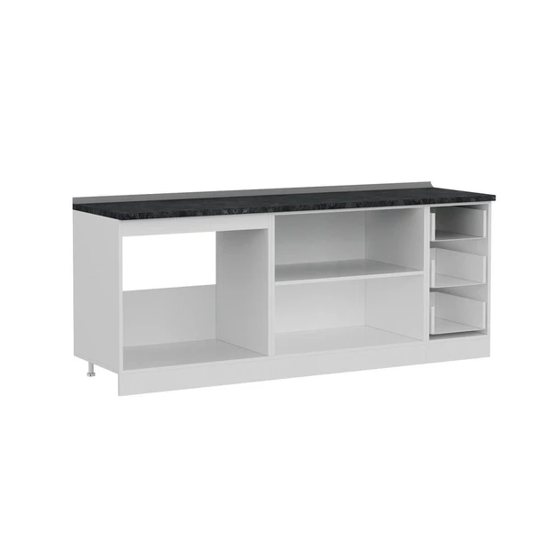 Minar 210 Cm Mutfak Dlb Byz Dore 210-D2-Alt - Resim 6