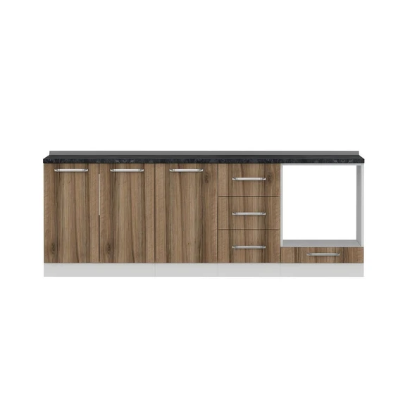 Minar 230 Cm Mutfak Dlb Byz Dore 230-D6-Alt - Resim 5